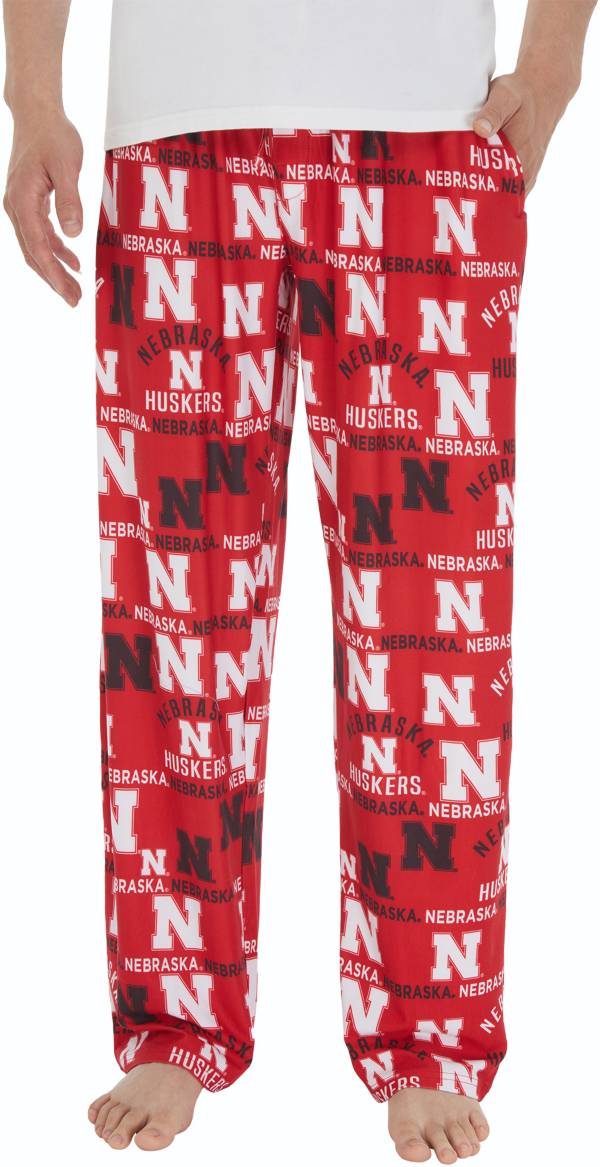 Concepts Sport Men's Nebraska Cornhuskers Scarlet Flagship Sleep Pants