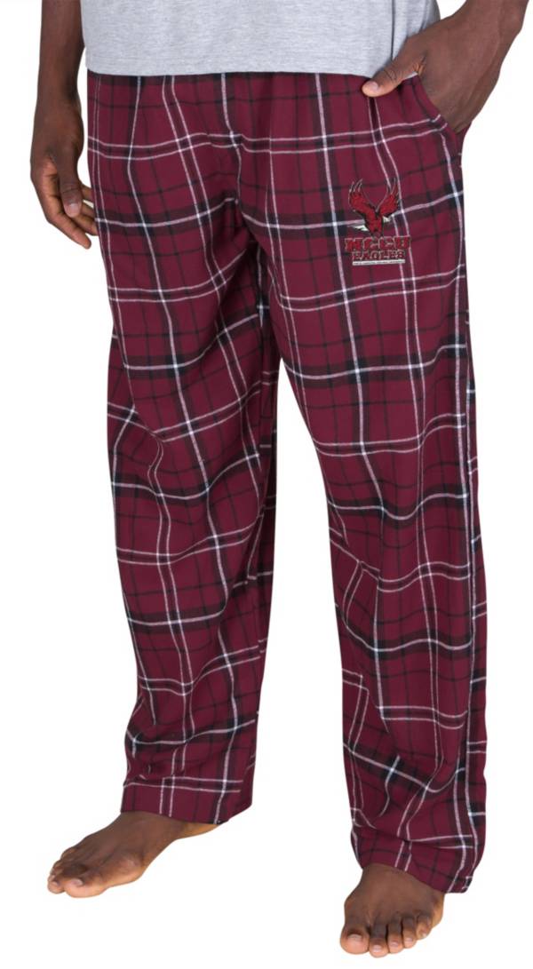 Concepts Sport Men's North Carolina Central Eagles Maroon Ultimate Embroidered Sleep Pants