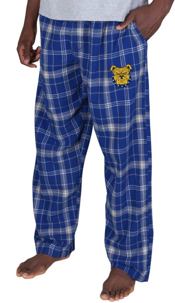 Concepts Sport Men's North Carolina A&T Aggies Aggie Blue Ultimate Embroidered Sleep Pants