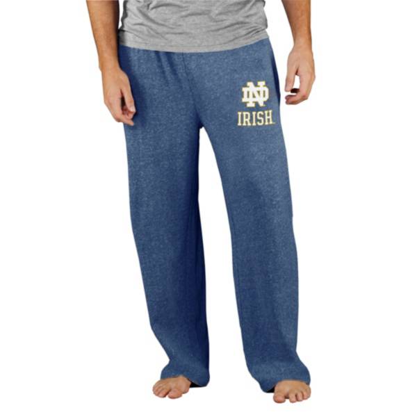 Concepts Sport Men's Notre Dame Fighting Irish Navy Mainstream Pants