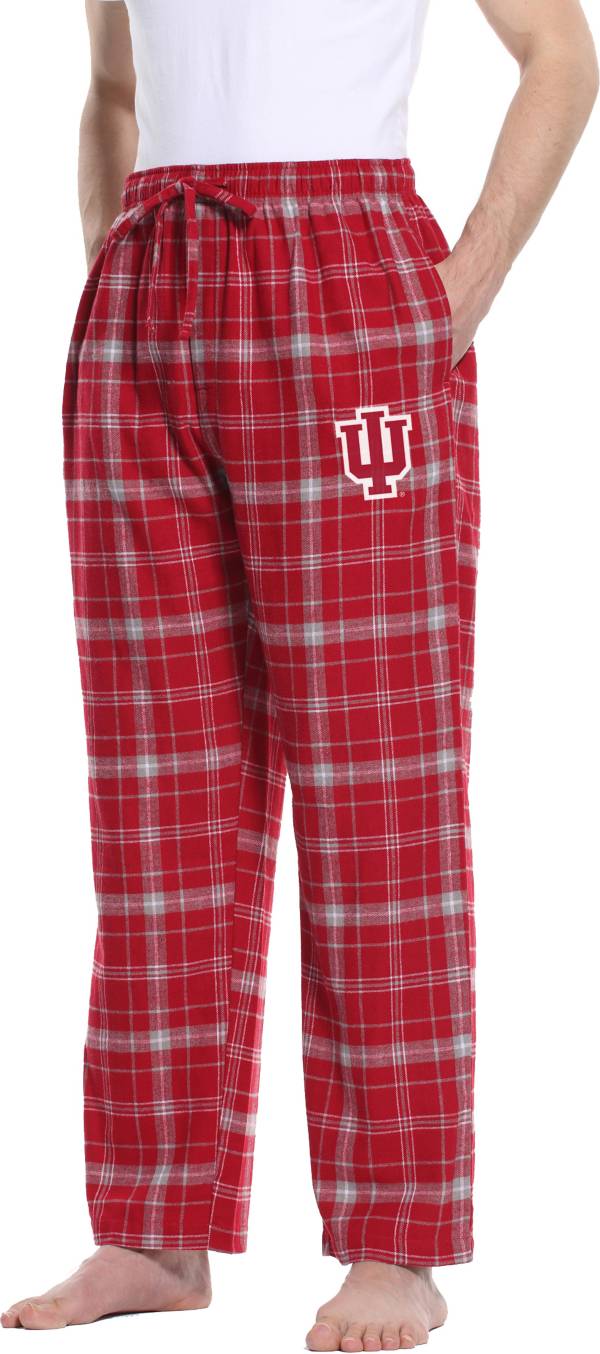 Concepts Sport Men's Indiana Hoosiers Crimson Ultimate Embroidered Sleep Pants