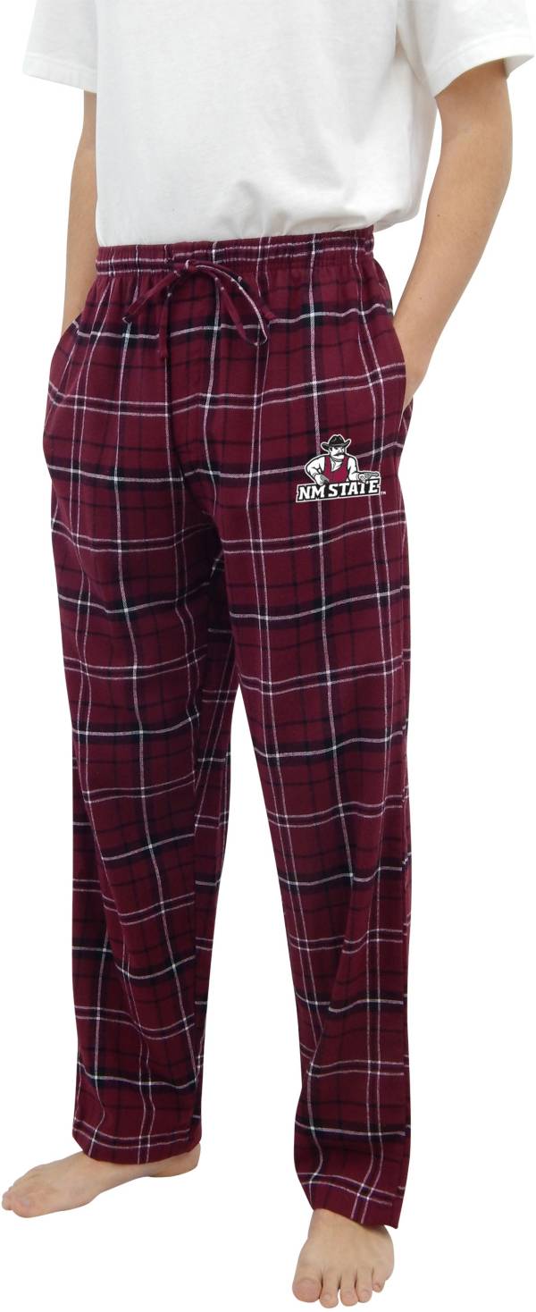 Concepts Sport Men's New Mexico State Aggies Crimson Ultimate Embroidered Sleep Pants