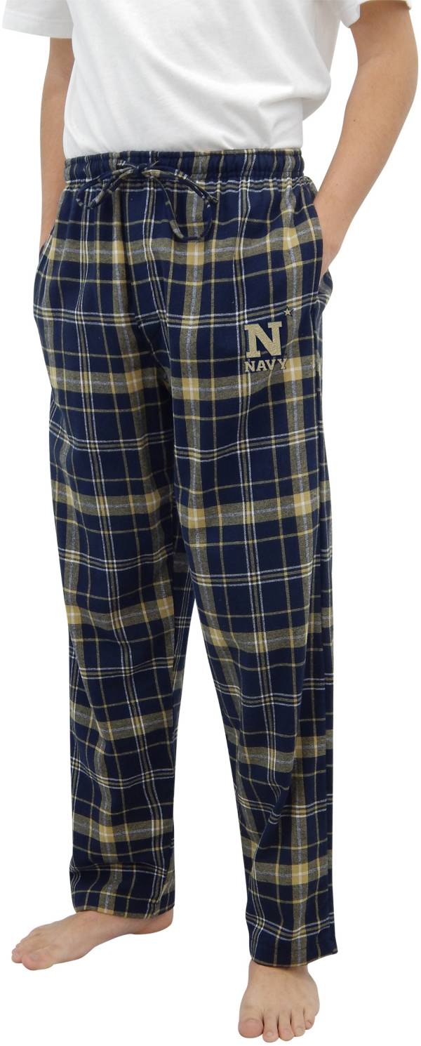 Concepts Sport Men's Navy Midshipmen Navy Ultimate Embroidered Sleep Pants