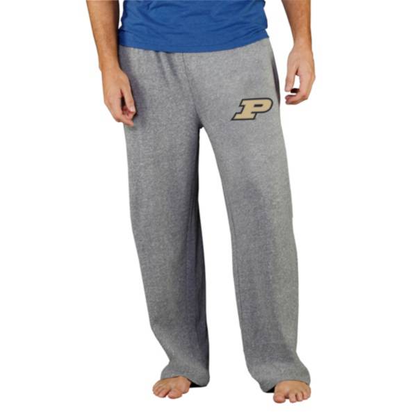 Concepts Sport Men's Purdue Boilermakers Grey Mainstream Pants