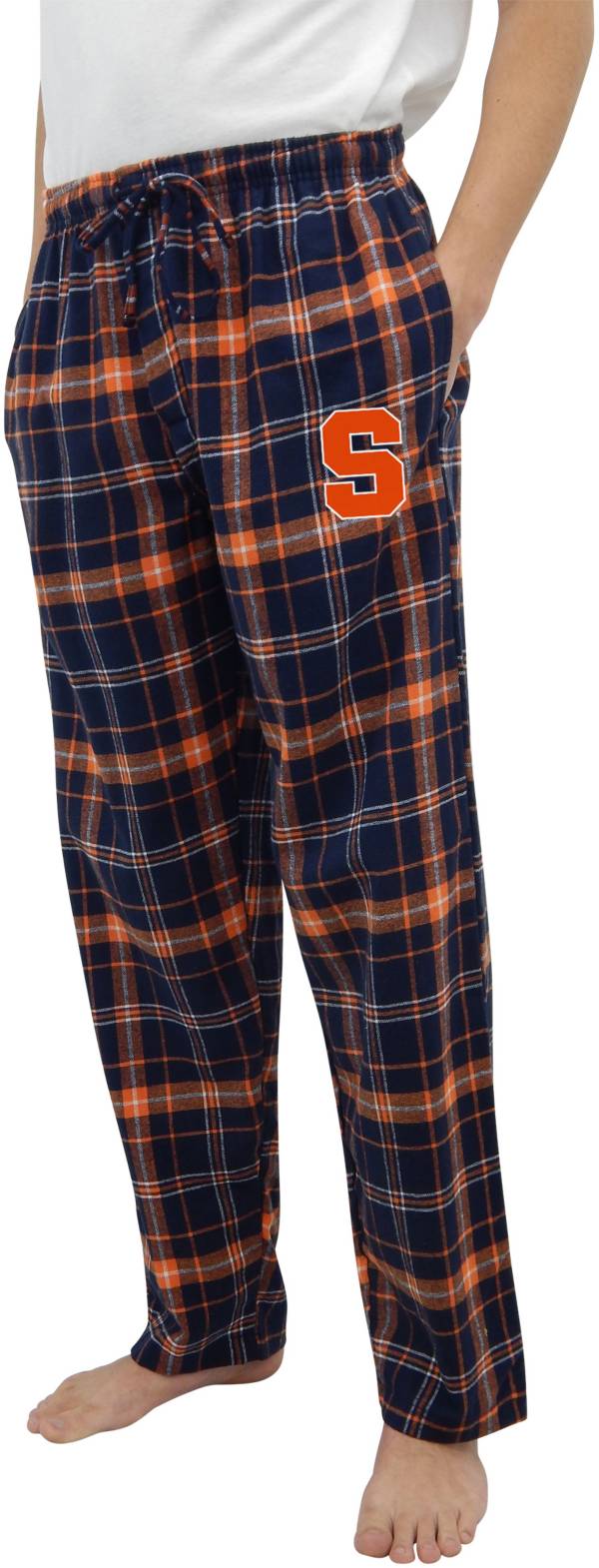 Concepts Sport Men's Syracuse Orange Blue Ultimate Embroidered Sleep Pants