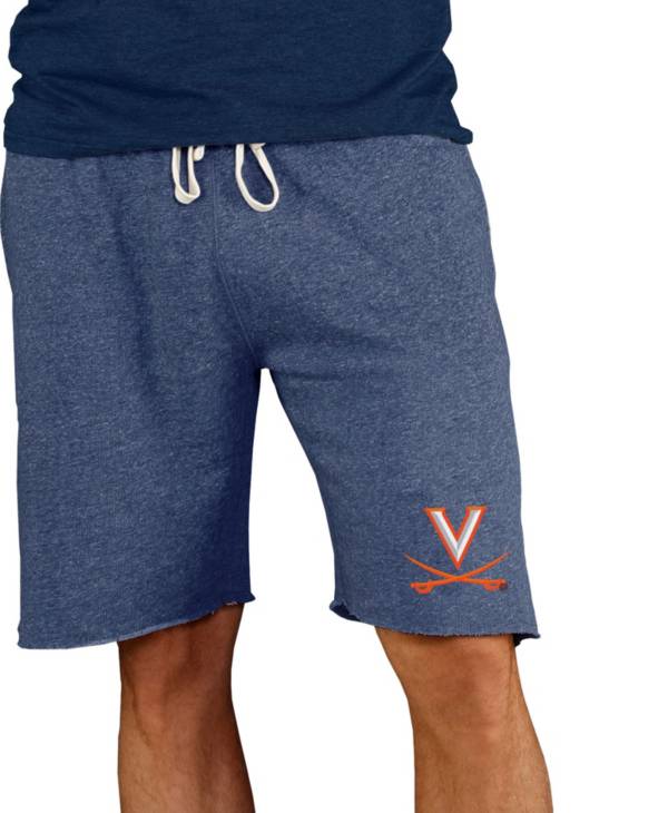 Concepts Sport Men's Virginia Cavaliers Blue Mainstream Terry Shorts