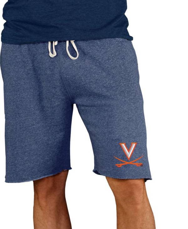 Concepts Sport Men's Virginia Cavaliers Blue Mainstream Terry Shorts product image