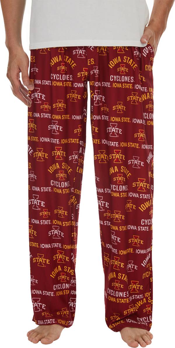 Concepts Sport Men's Iowa State Cyclones Cardinal Flagship Sleep Pants