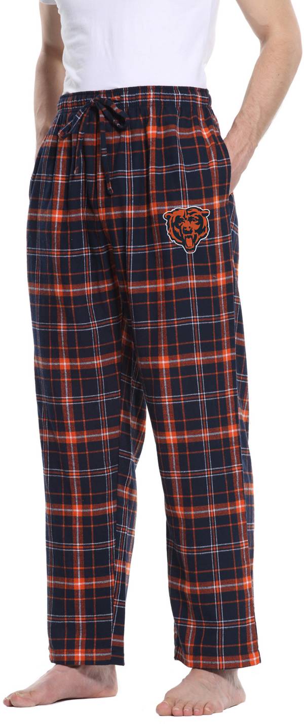 Concepts Sport Men's Chicago Bears Ultimate Navy Flannel Pants