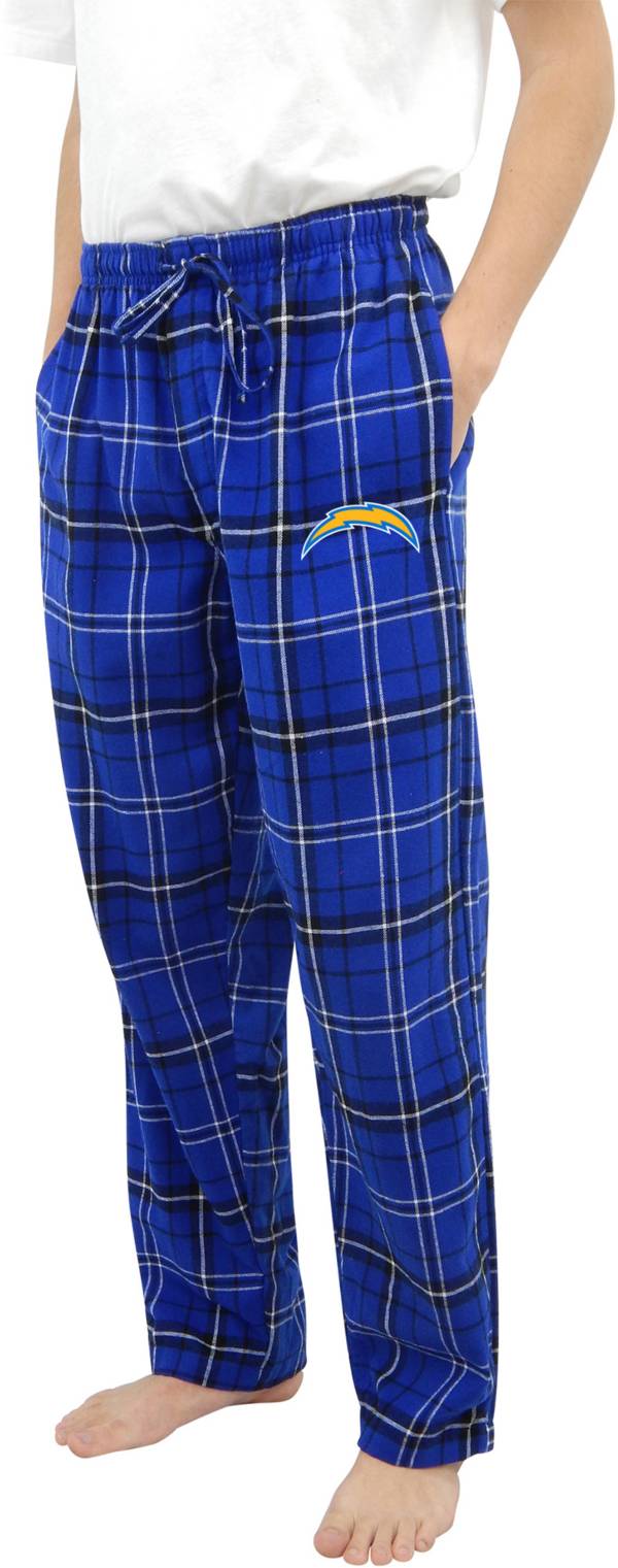 Concepts Sport Men's Los Angeles Chargers Ultimate Royal Flannel Pants