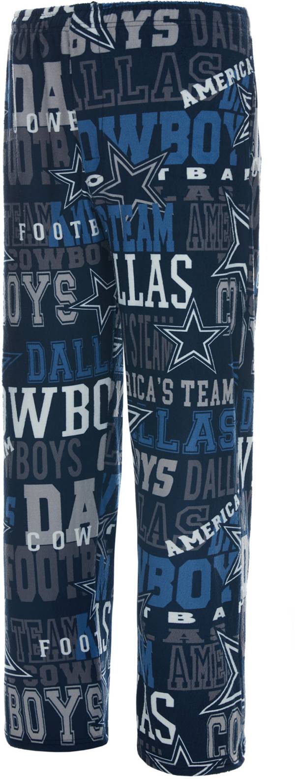 Concepts Sport Men's Dallas Cowboys Ensemble Navy Fleece Pants