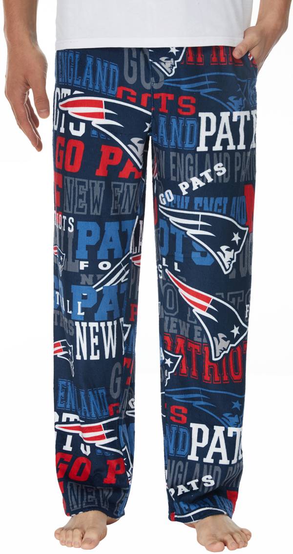 Concepts Sport Men's New England Patriots Ensemble Navy Fleece Pants