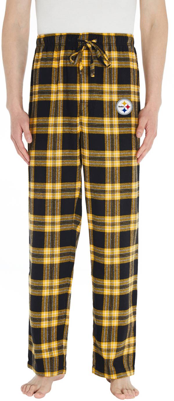 Concepts Sport Pittsburgh Steelers Homestretch Flannel Pants 