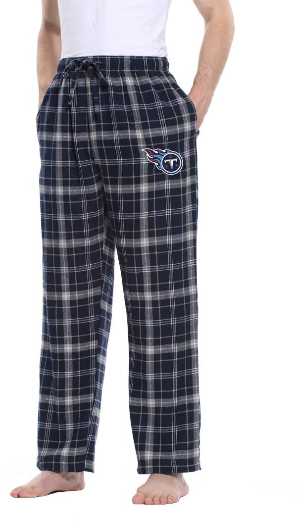 Concepts Sport Men's Tennessee Titans Ultimate Navy Flannel Pants