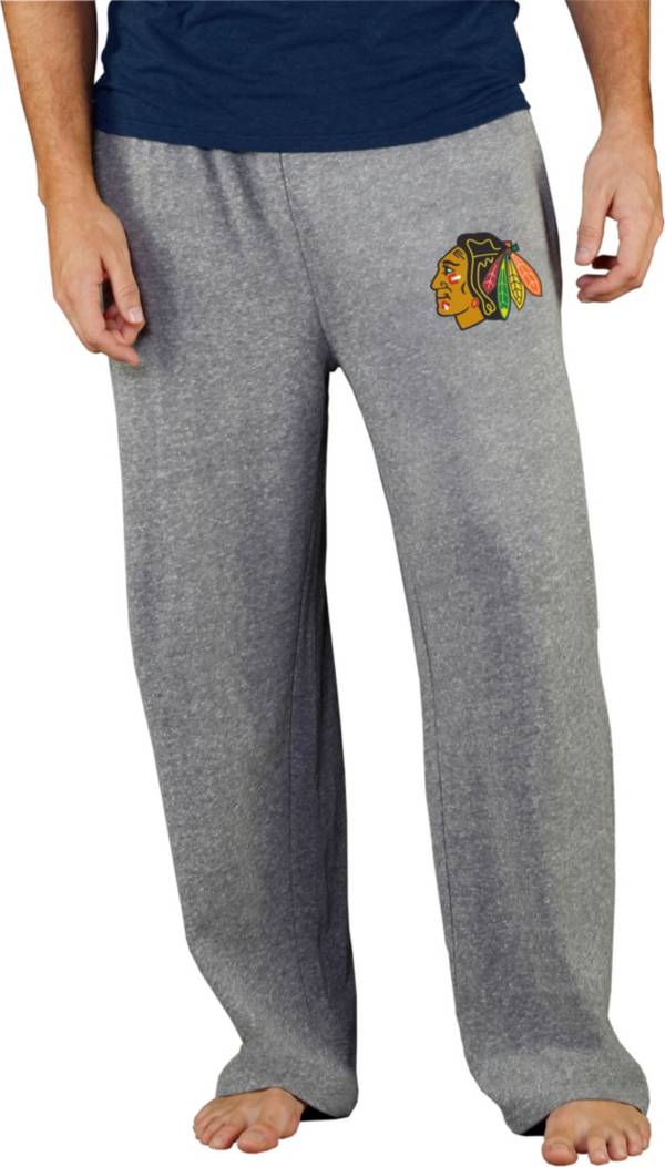 Concepts Sport Men's Chicago Blackhawks Grey Mainstream Pants