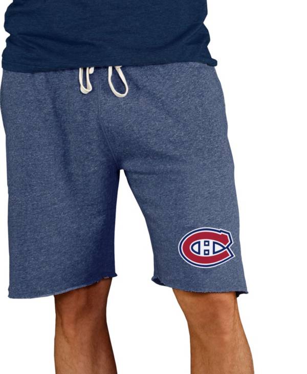 Concepts Sport Men's Montreal Canadiens Navy Mainstream Terry Shorts