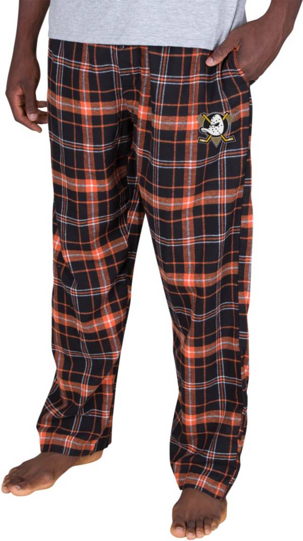 Concepts Sport Men's Anaheim Ducks Ultimate Flannel Pajama Pants