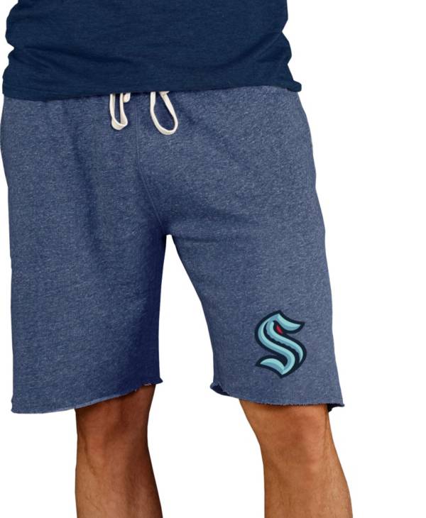 Concepts Sport Men's Seattle Kraken Navy Mainstream Terry Shorts product image