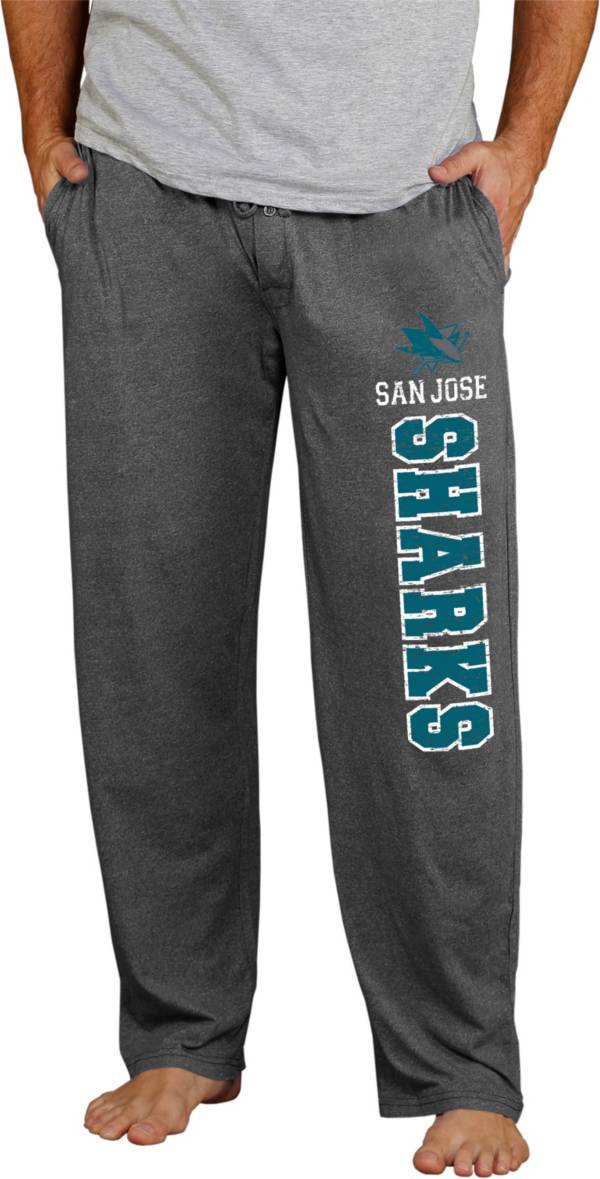 Concepts Sport Men's San Jose Sharks Quest Grey Knit Pants