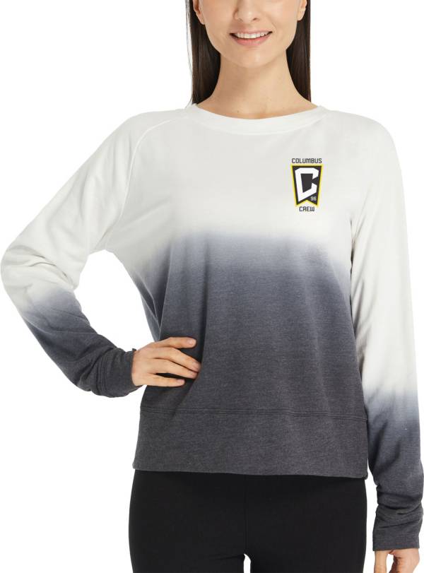 Concepts Sport Women's Columbus Crew Fanfare Black Terry T-Shirt