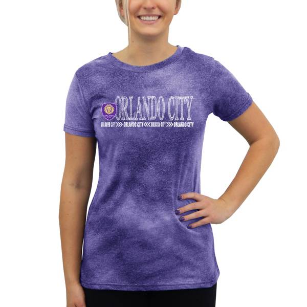 Concepts Sport Women's Orlando City Empennage Purple T-Shirt