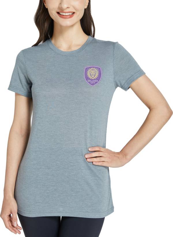 Concepts Sport Women's Orlando City Glory Grey T-Shirt