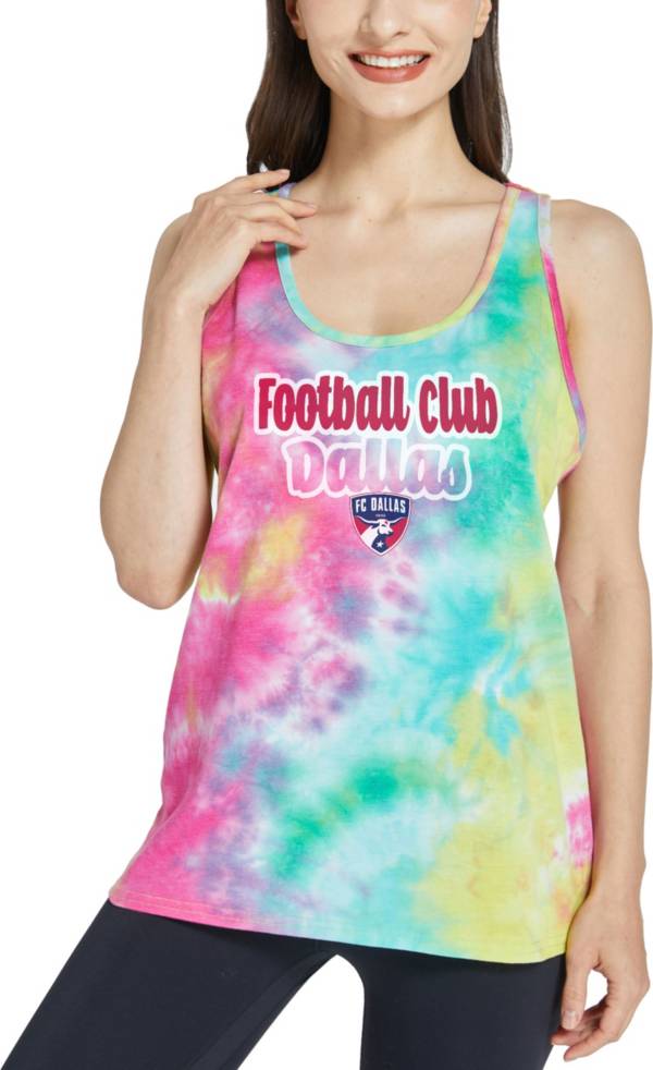 Concepts Sport Women's FC Dallas Starstruck Tye-Dye Tank Top