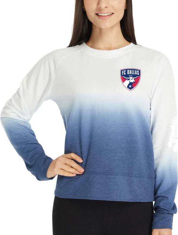 Concepts Sport Women's FC Dallas Fanfare Navy Terry T-Shirt product image