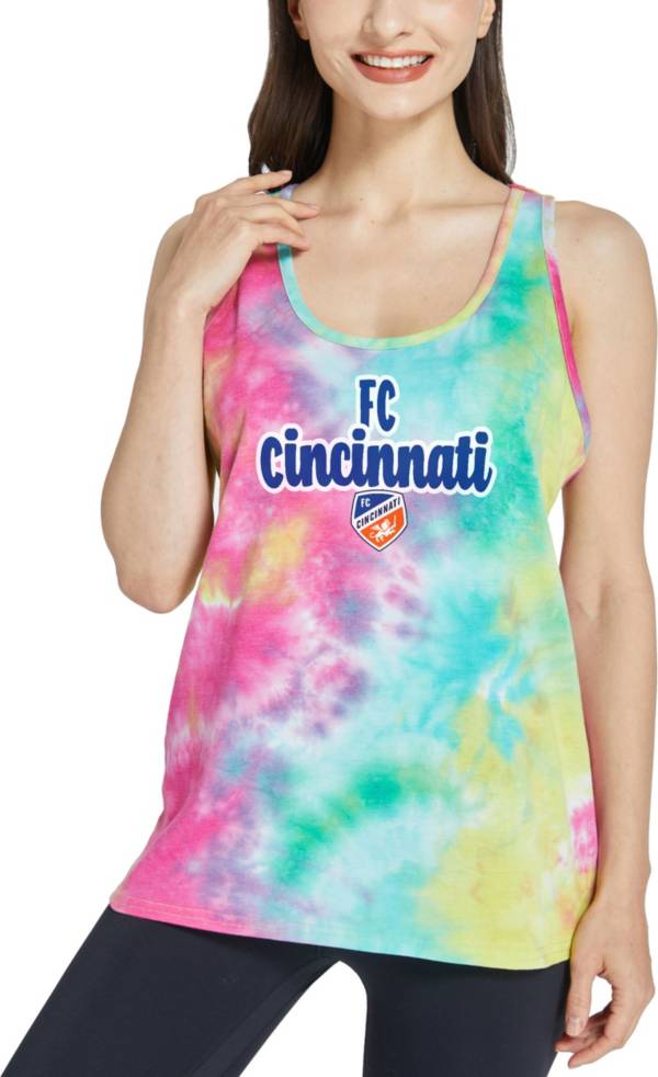 Concepts Sport Women's FC Cincinnati Starstruck Tye-Dye Tank Top