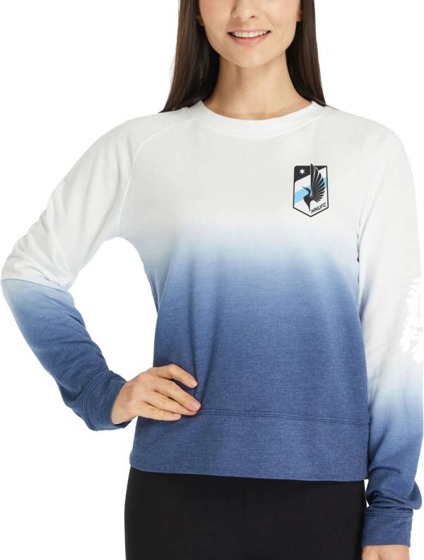 Concepts Sport Women's Minnesota United FC Fanfare Navy Terry T-Shirt product image