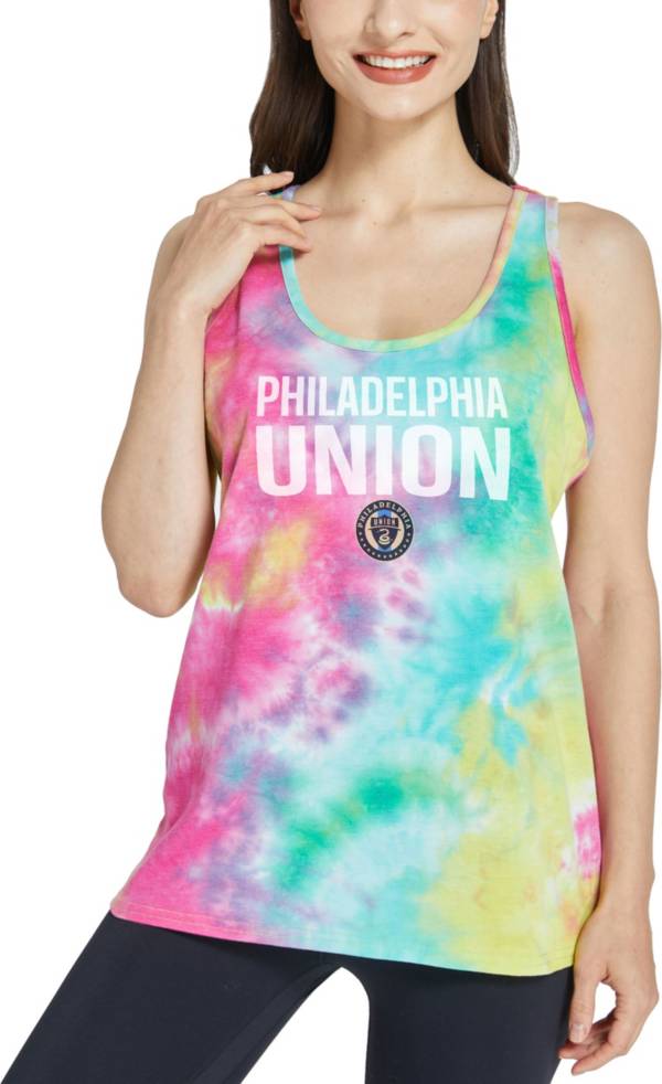 Concepts Sport Women's Philadelphia Union Starstruck Tye-Dye Tank Top