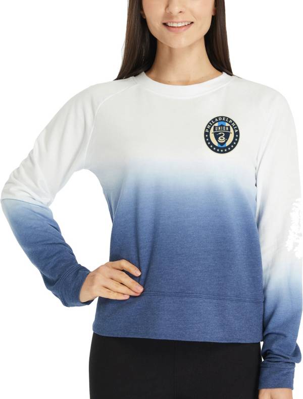 Concepts Sport Women's Philadelphia Union Fanfare Navy Terry T-Shirt