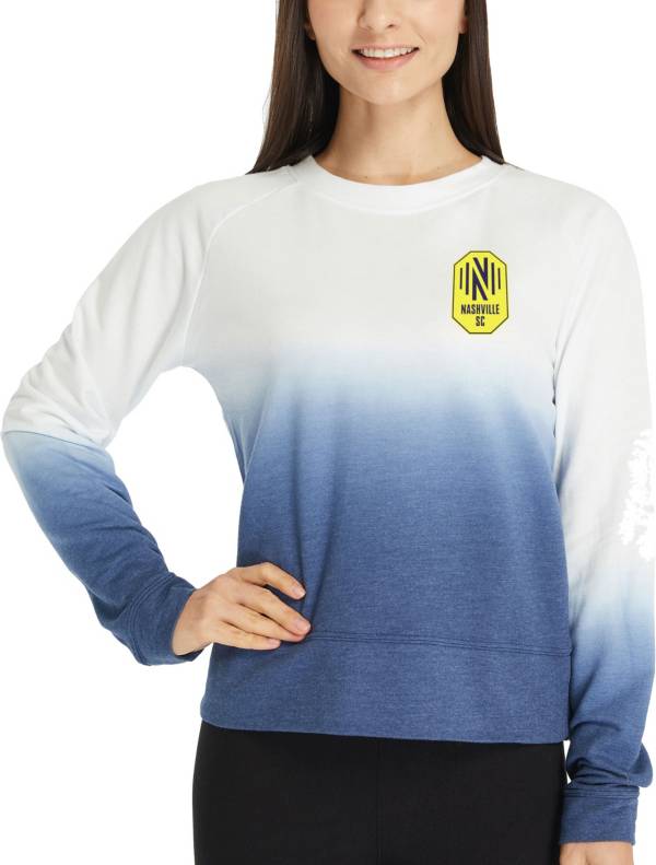 Concepts Sport Women's Nashville SC Fanfare Navy Terry T-Shirt