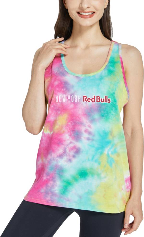 Concepts Sport Women's New York Red Bulls Starstruck Tye-Dye Tank Top