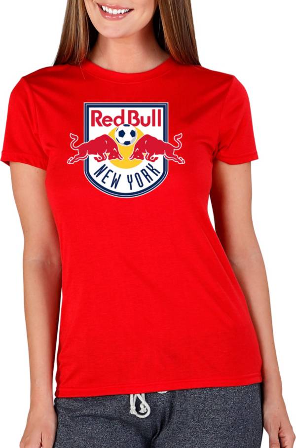 Concepts Sport Women's New York Red Bulls Marathon Red Knit T-Shirt