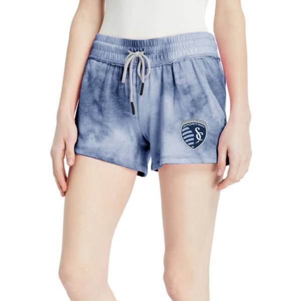 Concepts Sport Women's Sporting Kansas City Empennage Navy Shorts