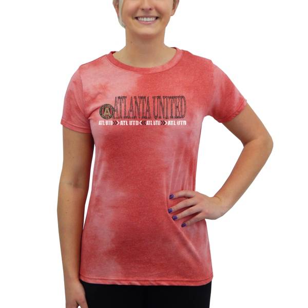 Concepts Sport Women's Atlanta United Empennage Red T-Shirt