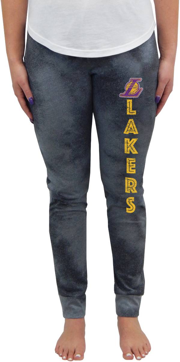 Concepts Sport Women's Los Angeles Lakers Black Sweatpants