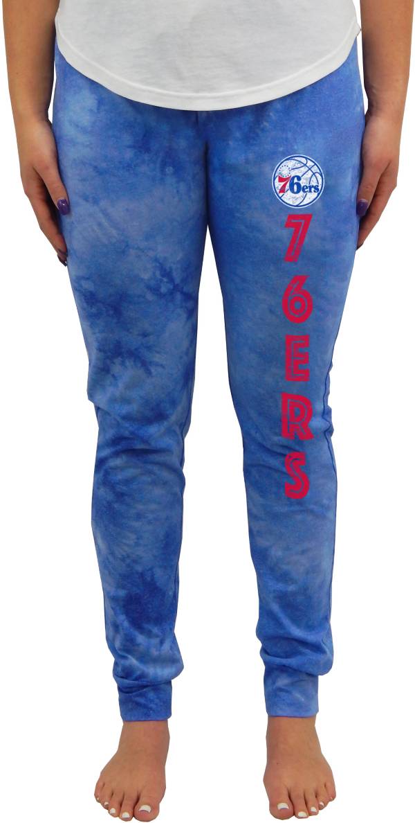Concepts Sport Women's Philadelphia 76ers Blue Sweatpants