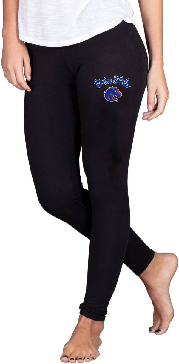 Concepts Sport Women's Boise State Broncos Black Fraction Leggings