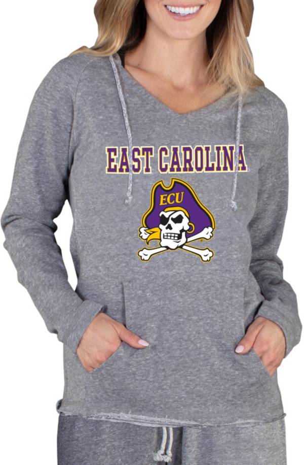 Concepts Sport Women's East Carolina Pirates Grey Mainstream Hoodie