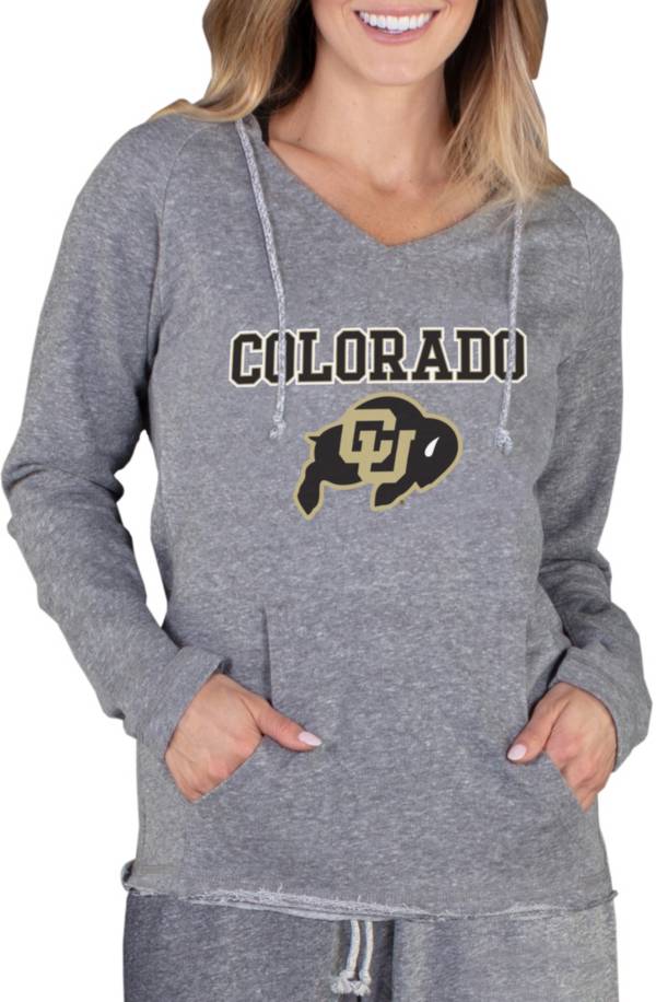 Concepts Sport Women's Colorado Buffaloes Grey Mainstream Hoodie product image