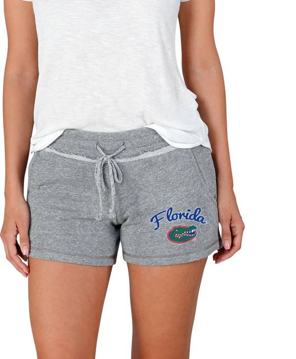 Concepts Sport Women's Florida Gators Grey Mainstream Terry Shorts