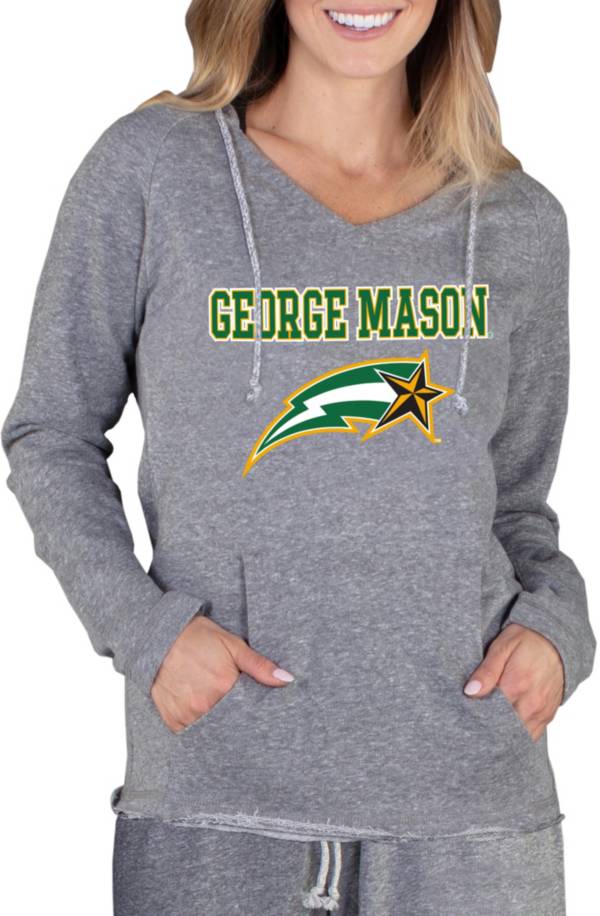 Concepts Sport Women's George Mason Patriots Grey Mainstream Hoodie