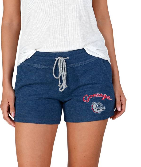 Concepts Sport Women's Gonzaga Bulldogs Blue Mainstream Terry Shorts