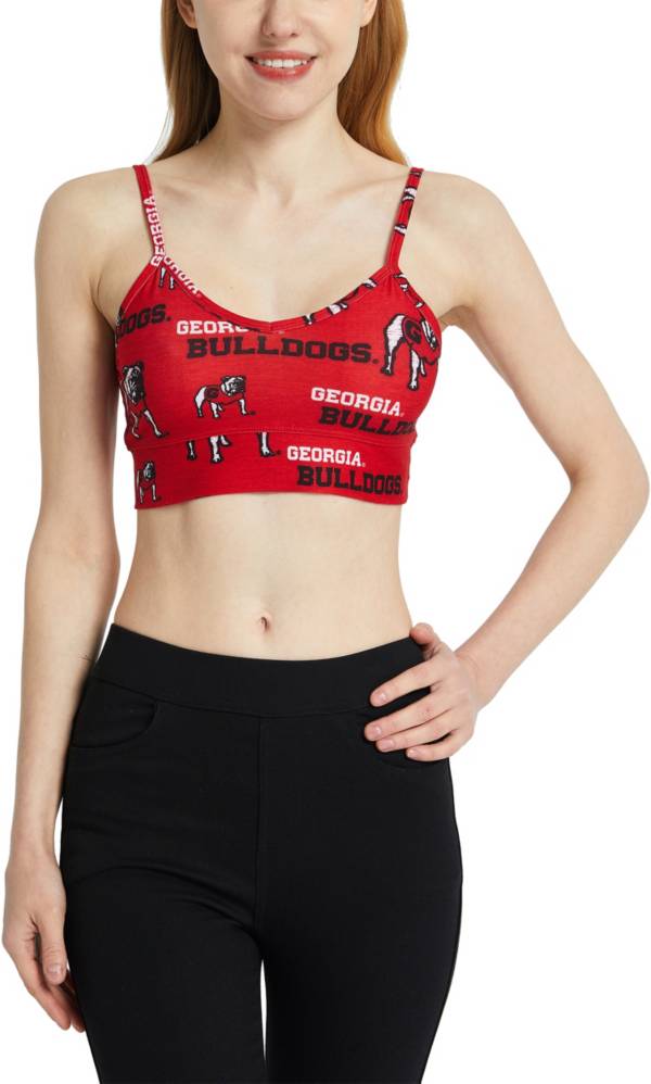 Concepts Sport Women's Georgia Bulldogs Red Zest Knit Bralette