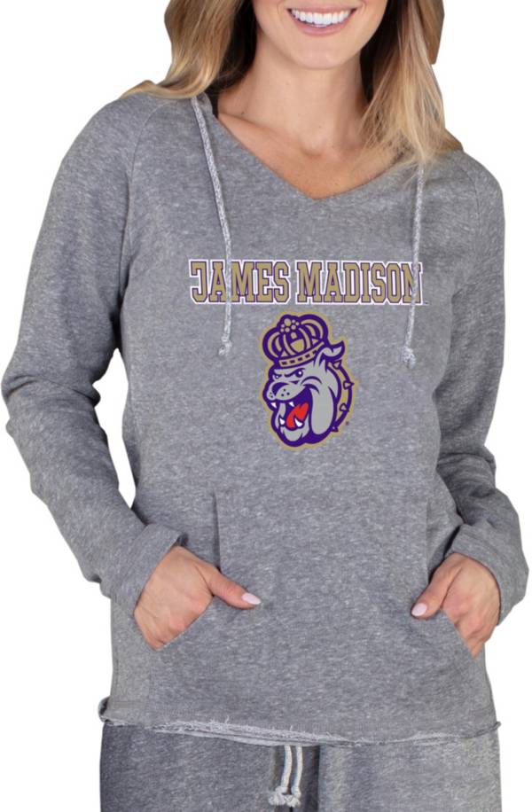 Concepts Sport Women's James Madison Dukes Grey Mainstream Hoodie product image