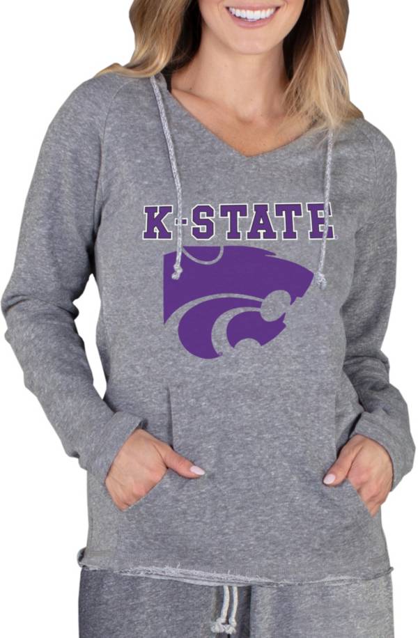 Concepts Sport Women's Kansas State Wildcats Grey Mainstream Hoodie product image