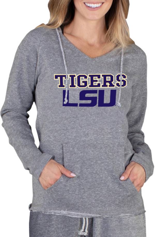 Concepts Sport Women's LSU Tigers Grey Mainstream Hoodie