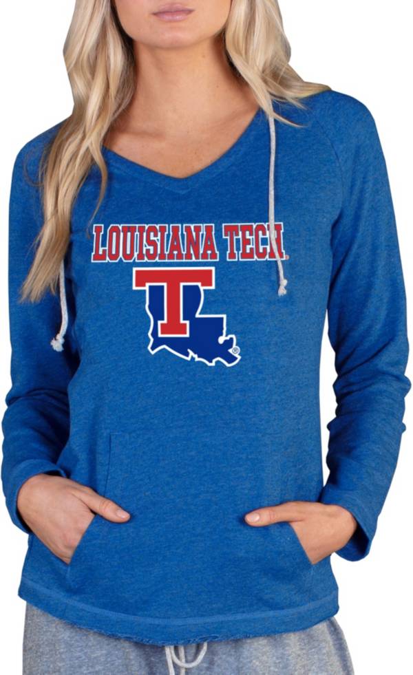 Concepts Sport Women's Louisiana Tech Bulldogs Blue Mainstream Hoodie